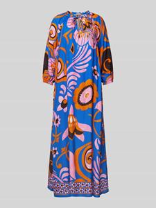Smith and Soul Jurk van viscose met all-over motief