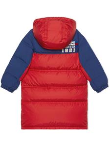 Gucci Kids Jas met logopatch - Rood