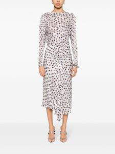 ISABEL MARANT Jurk met luipaardprint - Beige