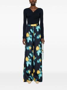 Lanvin Broek met wijde pijpen - Blauw