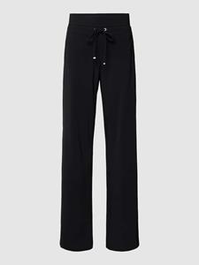 RAFFAELLO ROSSI Straight leg broek met tunnelkoord, model 'CANDICE'