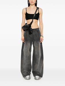 Alexander Wang Low waist broek met wijde pijpen - Grijs