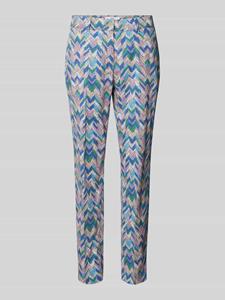 BRAX Slim fit broek met grafisch motief, model 'MARON'