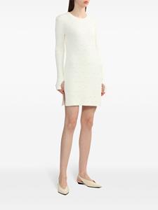 Helmut Lang Asymmetrische jurk - Wit
