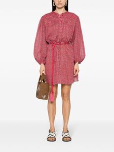 MARANT ÉTOILE Jurk met bloemenprint - Rood