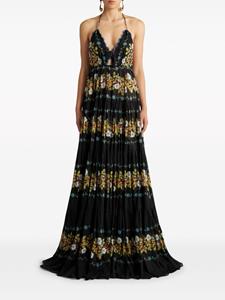 ETRO Jurk met open rug - Zwart