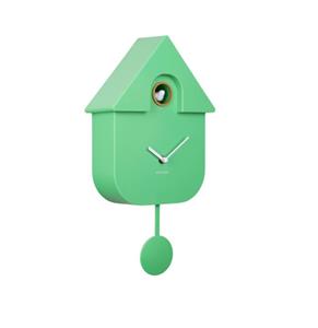 Fiftiesstore Karlsson Wandklok Modern Cuckoo - Groen