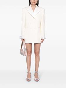 MACH & MACH bow-embellished blazer dress - Wit