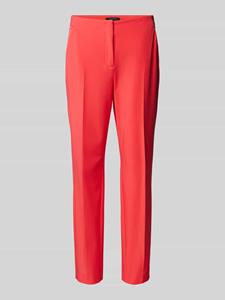 Comma Regular fit stoffen broek met persplooien