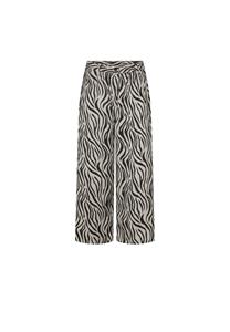 LAURIE Damen vegan Hose Hilde Loose Crop Grau Sand Print