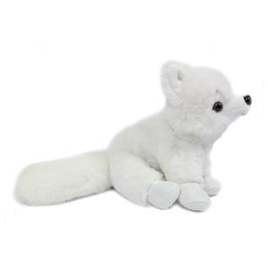 PIA Soft Toys Knuffeldier Poolvos - zachte pluche stof - wit - premium kwaliteit knuffels - 23 cm -