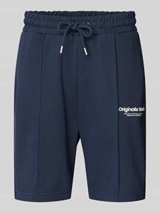 Sweatshorts met tunnelkoord, model 'ESTERBRO'