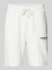 Sweatshorts met tunnelkoord, model 'ESTERBRO'