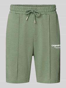 Jack & jones Sweatshorts met tunnelkoord, model 'ESTERBRO'