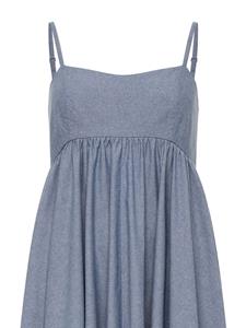 AZEEZA Chambray jurk - Blauw