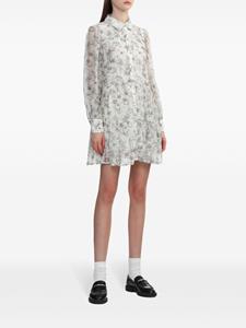 Tout a coup Jurk met bloemenprint - Wit
