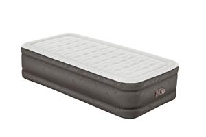 Bestway Fortech Tough Guard luchtbed - Eenpersoons - Ingebouwde elektrische pomp