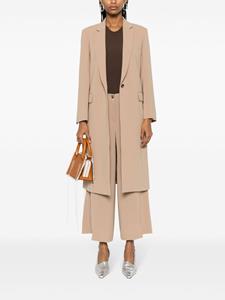 Alberto Biani Cropped palazzo broek - Beige