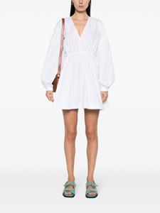 PINKO Jurk met trekkoordtaille - Wit