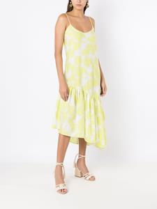 Armani Exchange Jurk met abstracte print - Groen
