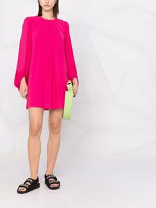 Blanca Vita Shiftjurk met gesmockt detail - Roze