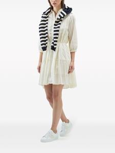 Woolrich Katoenen broderie anglaise jurk - Beige
