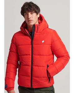 Superdry Steppjacke "HOODED SPORTS PUFFR JACKET", mit Kapuze