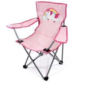 Basic Nature - Travelchair Kids - Campingstoel, roze