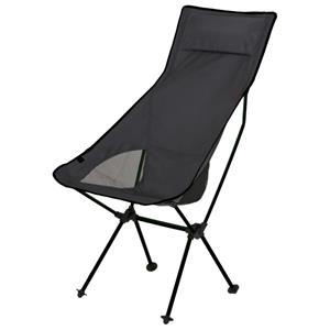Basic Nature - Travelchair Ultralight High Rest - Campingstoel, grijs