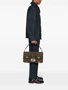 FENDI Baguette grote schoudertas - Bruin
