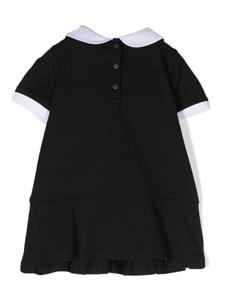 Emporio Armani Kids Jurk met plooirok - Zwart