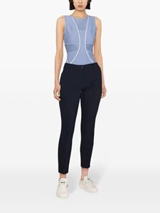 J.Lindeberg Pia mid-rise cropped trousers - Blauw