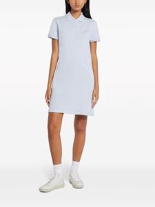 Lacoste Jurk met logopatch - Blauw