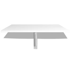 vidaXL Wandtafel inklapbaar 100x60 cm wit