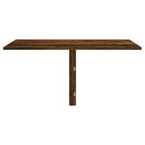 vidaXL Wandtafel inklapbaar 100x60x56 cm bewerkt hout gerookt eiken