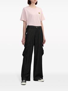 CHOCOOLATE Broek met wijde pijpen - Zwart