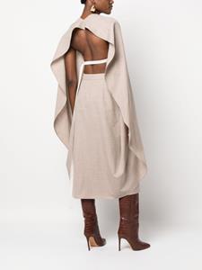FENDI Uitgesneden jurk - Beige