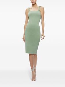 Alice + olivia Alina looped-straps dress - Groen