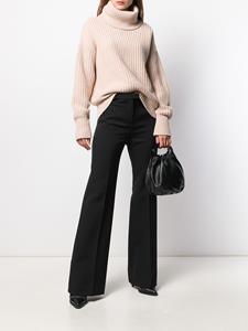 Givenchy Broek met wijde pijpen - Zwart