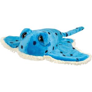 pluche Pijlstaart Rog knuffeldier - cute eyes - blauw - cm -