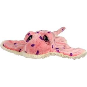 Suki Gifts pluche Pijlstaart Rog knuffeldier - cute eyes - roze - cm -