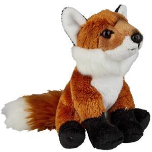 Pluche knuffel dieren Vos van 15 cm -