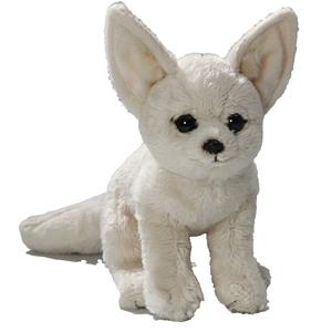 CarlDick Knuffeldier Fennec woestijnvos - zachte pluche stof - premium kwaliteit knuffels - 28 cm -