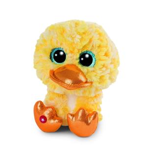 kuiken Honey Dee - pluche knuffel - geel - 15 cm -