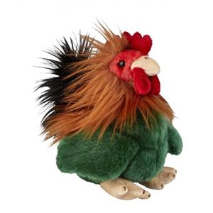 Ravensden Pluche kip/haan knuffel 18 cm speelgoed -