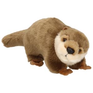 Nature Planet Pluche Rivier otter knuffel van 28 cm -