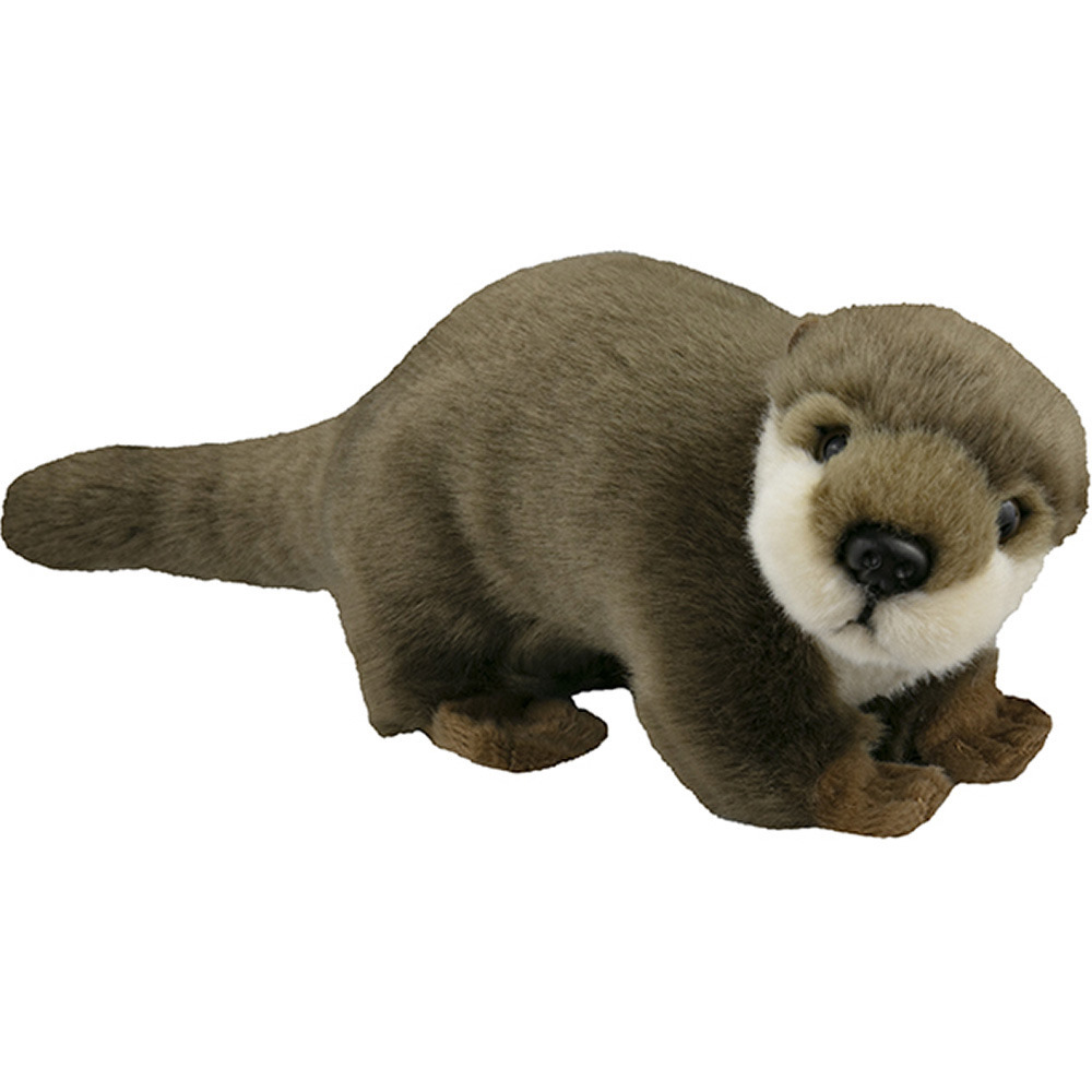 Pluche otter knuffeldier 28 cm -