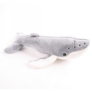 Pluche Bultrug walvis knuffel 24 cm -