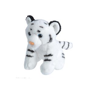 Pluche knuffel Witte Tijger van 13 cm -