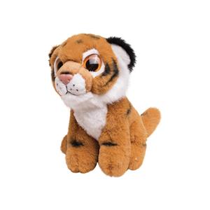 Nature Planet Pluche bruine Tijger knuffeldier van 13 cm -